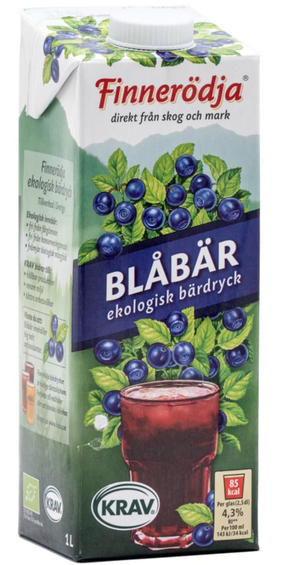 Bar Dryck Finnrodja Blabar Ny