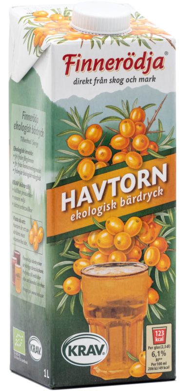 Bar Dryck Finnrodja Havtornny