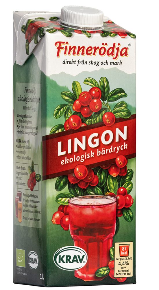 Bar Dryck Finnrodja Lingon 1L