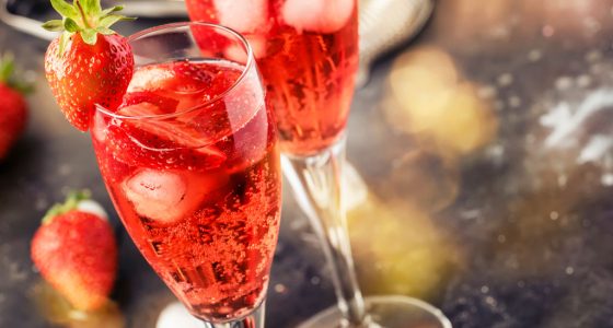 Drinkar Strawberry Daiquiri Tranbär Bubbel