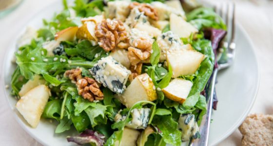Forratt Sallad Ruccola Valnotter Adelost Paron