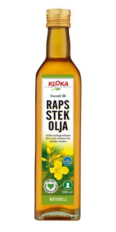 Rapsolja Stekolja KLOKA Naturell