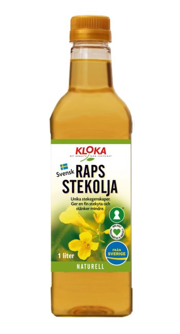 Rapsstekolja KLOKA 1 Liter