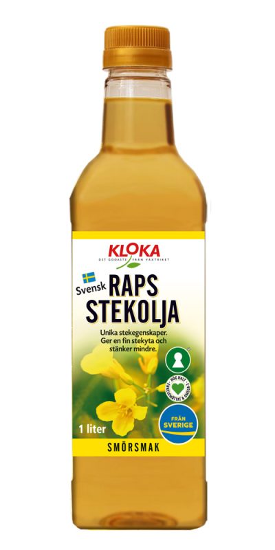 Rapsstekolja KLOKA Smör 1 Liter